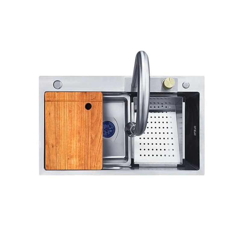 LT-8545FA1LS-Satin kitchen sink, stainless sink, wash basin sink