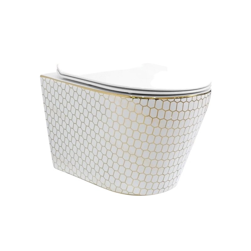 LT-452W-GID-GW3 patterned wall-hung-toilets