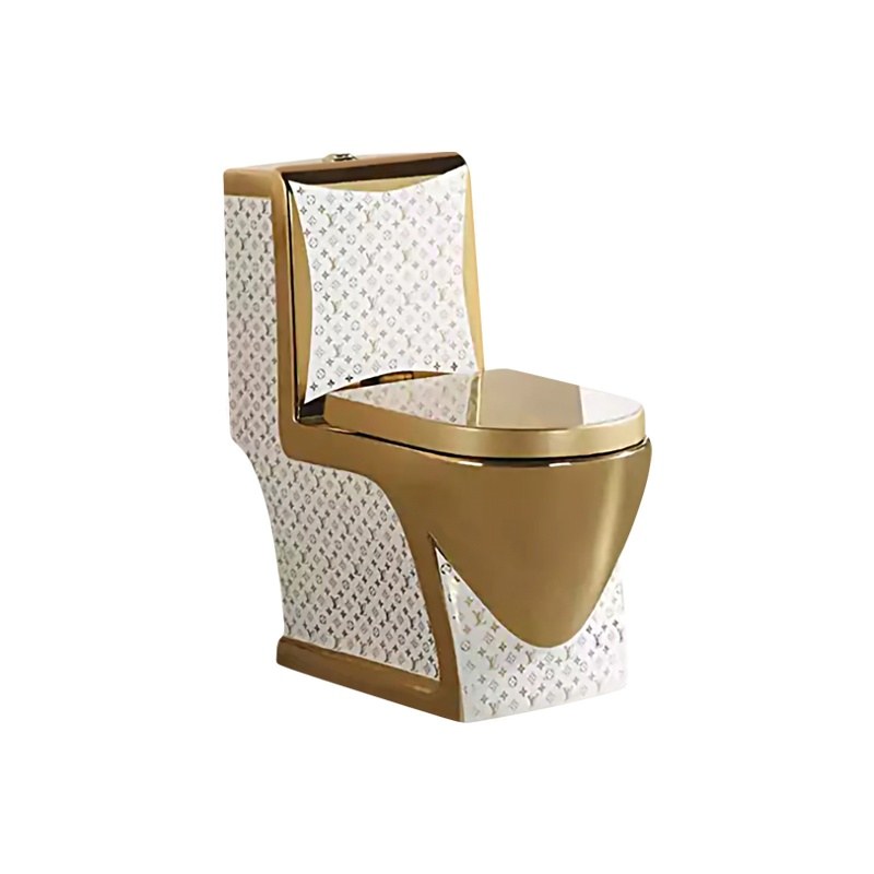 LT-1087-GID-G1 gold one-piece-toilets
