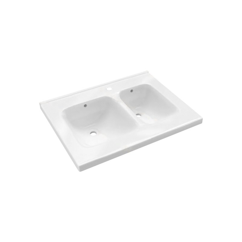 LT-732A white countertop-basins