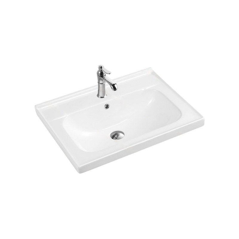 LT-743B white countertop-basins