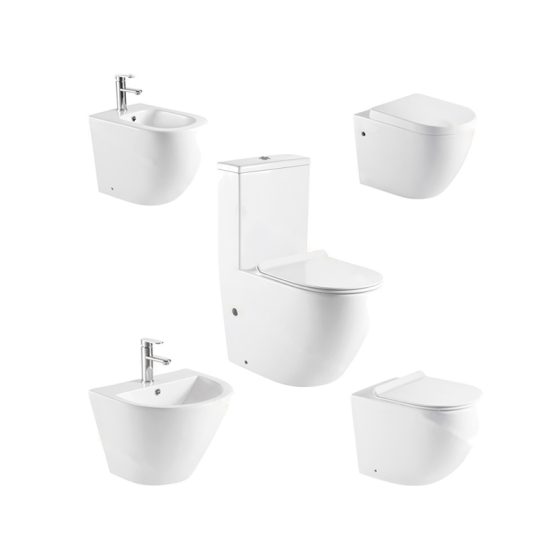 LT-1001----LT-401---LT-401B----LT-417W----LT-501 white two-piece-toilet-suites
