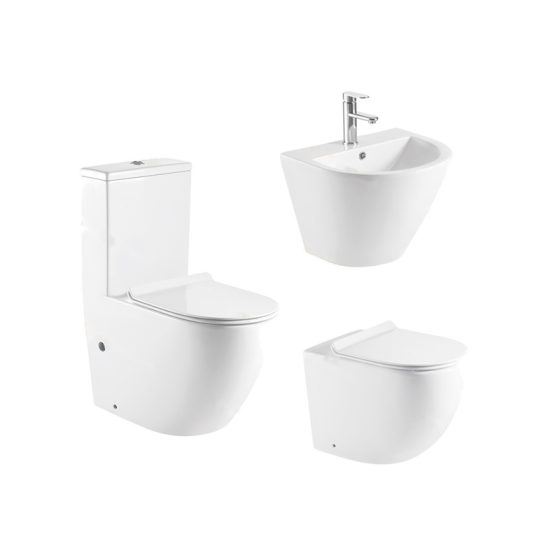LT-1001----LT-401---LT-501 white two-piece-toilet-suites