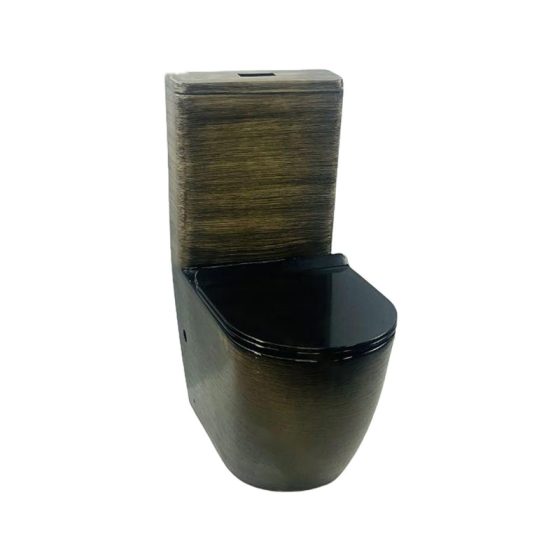 LT-1001-BS-BL black one-piece-toilets