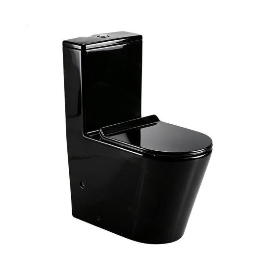 LT-1002-CG-BL black one-piece-toilets