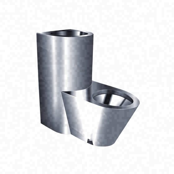 LT-10029-SS-BXGMT patterned urinals-squat-pans