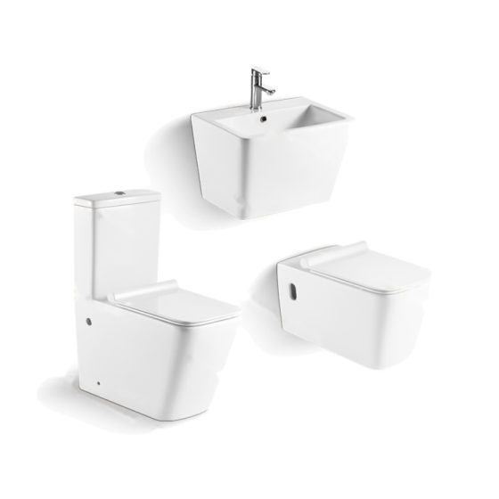 LT-1003--LT-403W--LT-503 white one-piece-toilet-suites