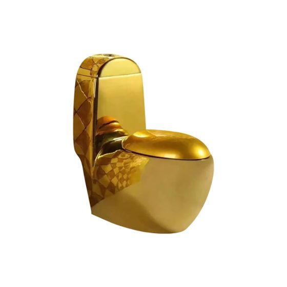 LT-1011-GID-PG gold one-piece-toilets