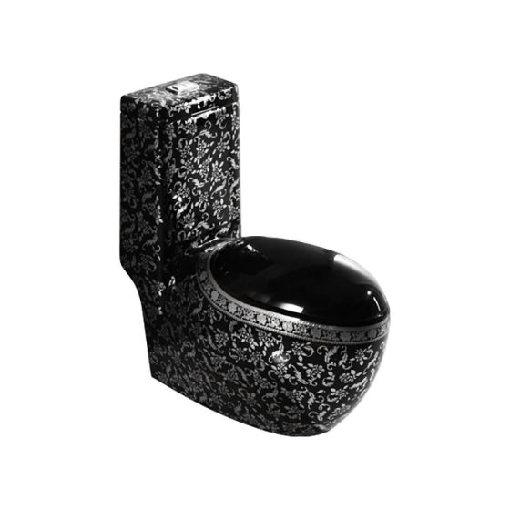 LT-1012-GID-SGBL black one-piece-toilets