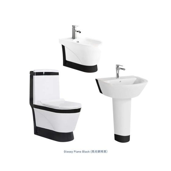 LT-1013-CG-WB1----LT-413B-CG-WBL----LT-312P-CG-WBL2 white two-piece-toilet-suites