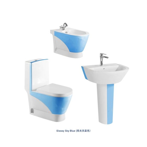 LT-1013-CG-WBU3-----LT-413B-CG-WBU3-----LT-312P-CG-WBU2 white two-piece-toilet-suites