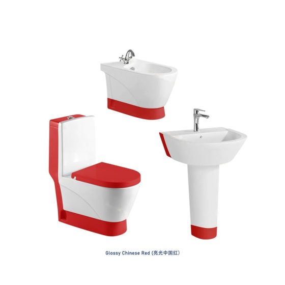 LT-1013-CG-WR1------LT-413B-CG-WR1-----LT-312P-CG-WR1 white two-piece-toilet-suites