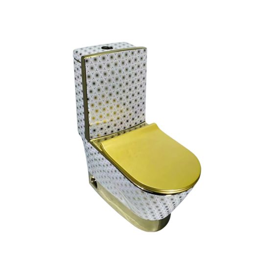 LT-1013-GID-GW2 colored one-piece-toilets