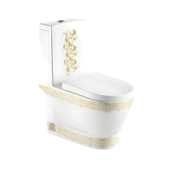 LT-1013-GID-W white one-piece-toilets