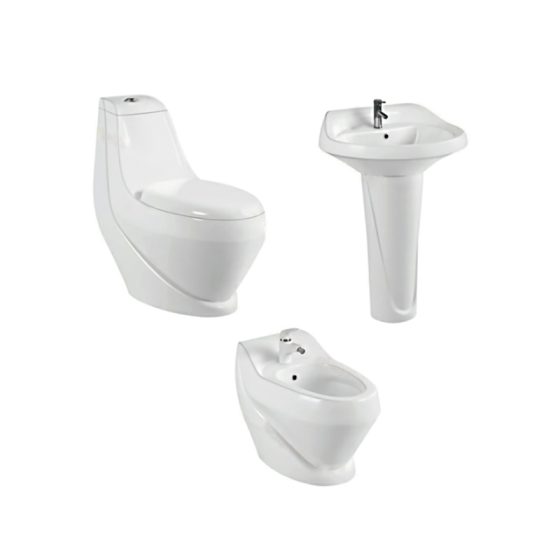 LT-1014----LT-314P----LT-414B white two-piece-toilet-suites