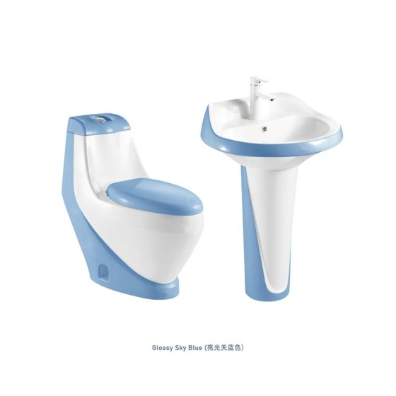 LT-1014-CG-WBU-----LT-314P-CG-WBU white two-piece-toilet-suites