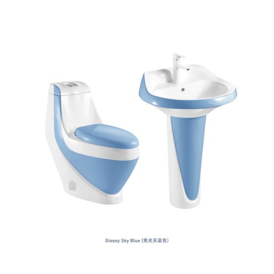 LT-1014-CG-WBU3------LT-314P-CG-WBU1 white two-piece-toilet-suites