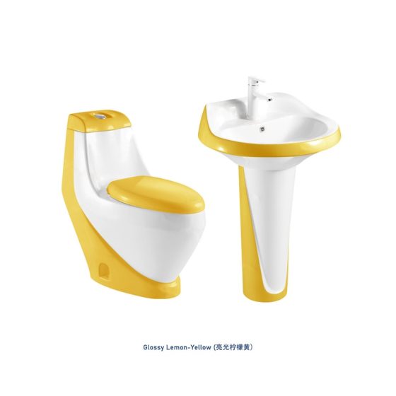 LT-1014-CG-WY------LT-314P-CG-WY white two-piece-toilet-suites
