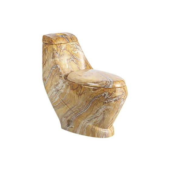 LT-1014-DP-1 gold one-piece-toilets
