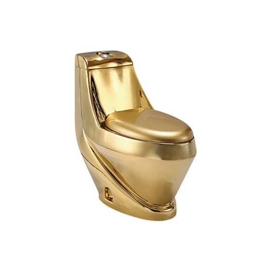 LT-1014-GID-PG gold one-piece-toilets