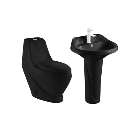 LT-1014-M-BL----LT-314P-M-BL white two-piece-toilet-suites