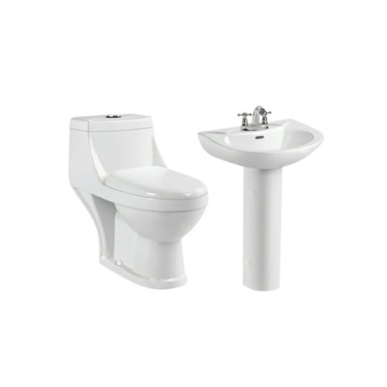 LT-1021----LT-321P white two-piece-toilet-suites