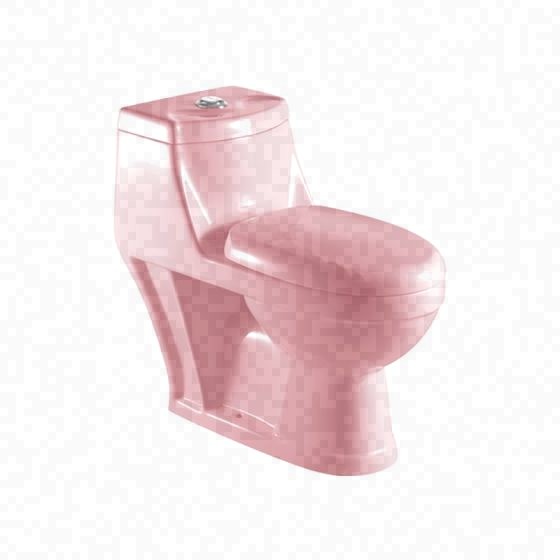 LT-1021-CG-LP colored one-piece-toilets