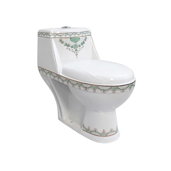 LT-1021-CT-5 patterned one-piece-toilets