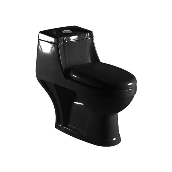 LT-1022-CG-BL black one-piece-toilets