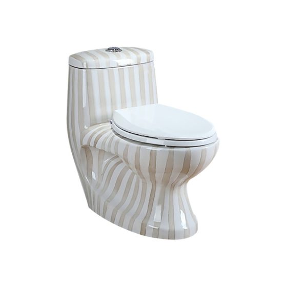 LT-1023-DP-3 patterned one-piece-toilets