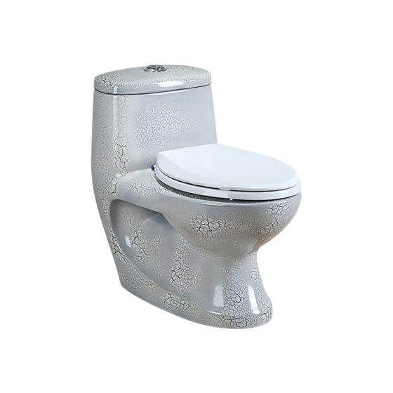 LT-1023-DP-4 patterned one-piece-toilets