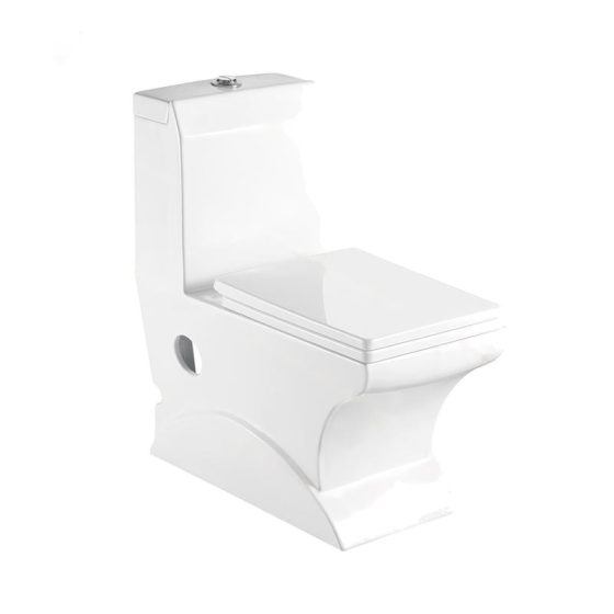 LT-1027 white one-piece-toilets