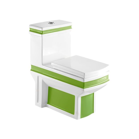 LT-1028-CG-WG colored one-piece-toilets