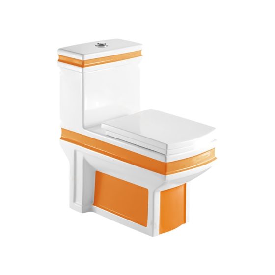 LT-1028-CG-WO patterned one-piece-toilets