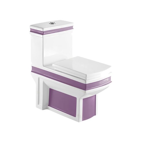 LT-1028-CG-WP patterned one-piece-toilets