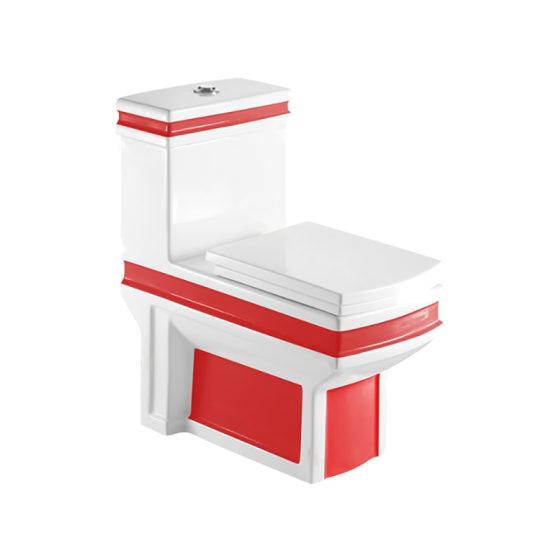 LT-1028-CG-WR colored one-piece-toilets