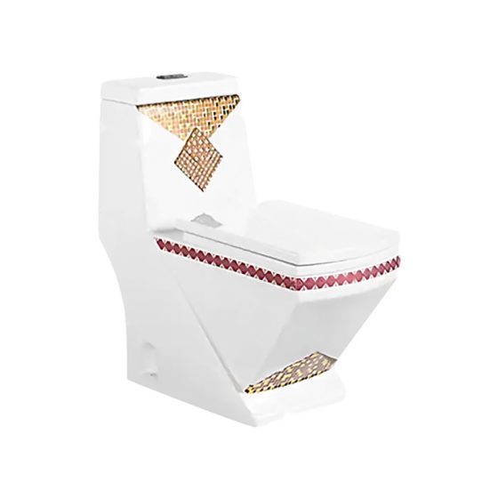 LT-1029-CT-1 patterned one-piece-toilets