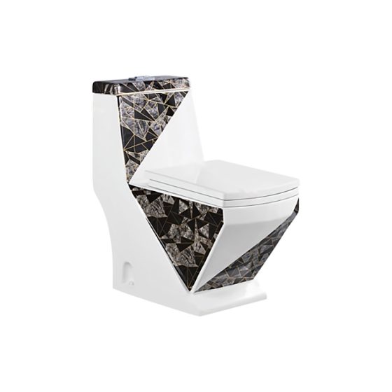 LT-1029-CT-2 patterned one-piece-toilets