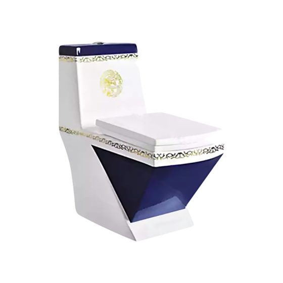 LT-1029-GID-BL1 patterned one-piece-toilets
