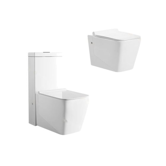 LT-1038----LT-408W white two-piece-toilet-suites