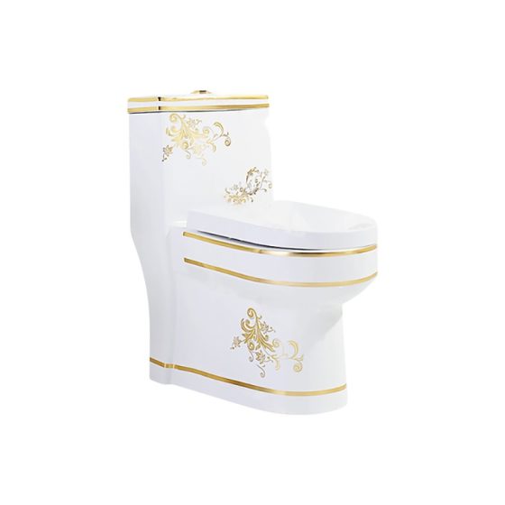 LT-1044-GID-G5 gold one-piece-toilets