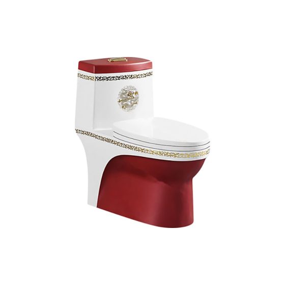 LT-1046-GID-G3 patterned one-piece-toilets