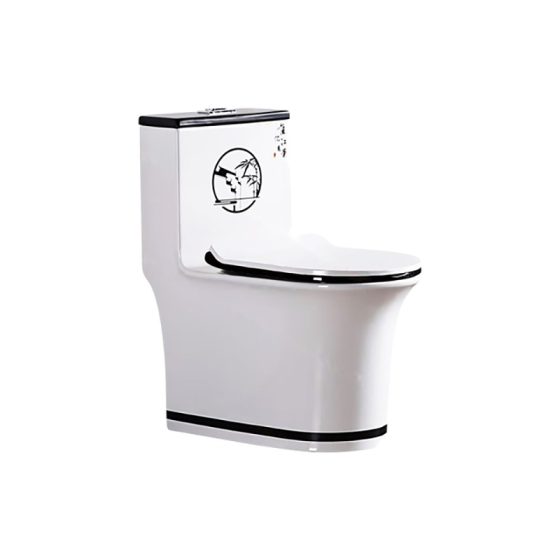 LT-1051-CG-BL1 patterned one-piece-toilets