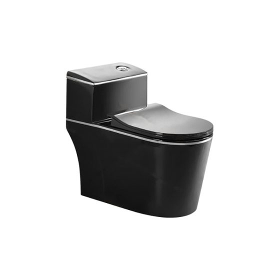 LT-1074-CG-BLB black one-piece-toilets