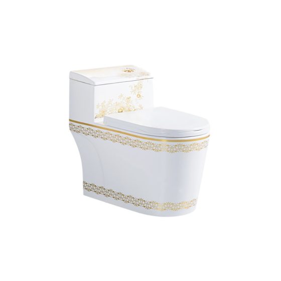LT-1074-GID-G14 white one-piece-toilets