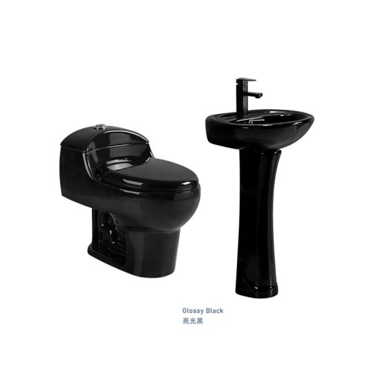 LT-1079-CG-BL----LT-322P-CG-BL white two-piece-toilet-suites