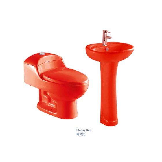 LT-1079-CG-R1-----LT-322P-CG-R white two-piece-toilet-suites