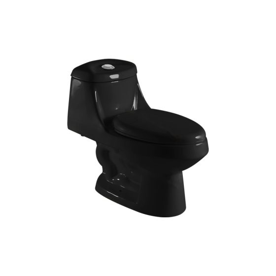 LT-1080-CG-BL black one-piece-toilets