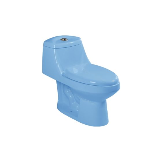 LT-1080-CG-BU colored one-piece-toilets