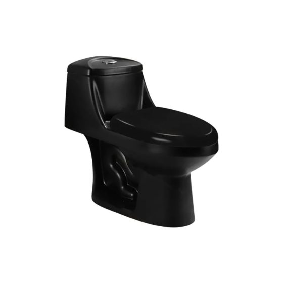 LT-1080-M-BL black one-piece-toilets